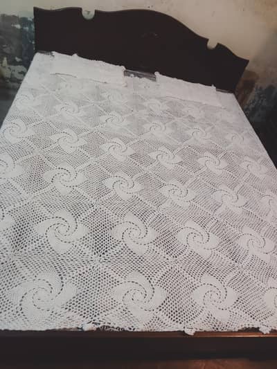 crochet bedsheet handmade