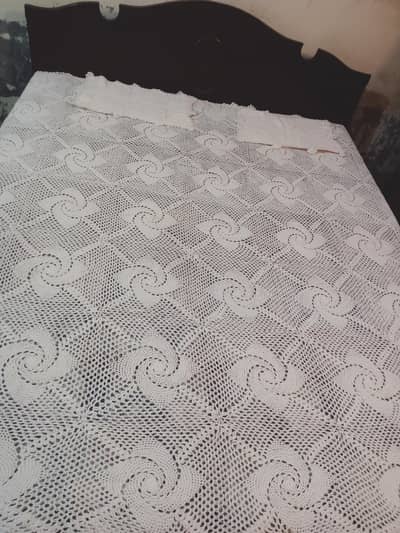 crochet bedsheet handmade