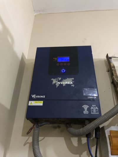 Inverex 2.5KW Inverter and AGS Batteries
