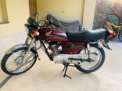 Honda CG125 model 2019 convert 2025 condition 10by 8