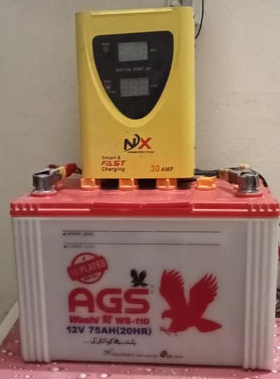AGS 75AH  13plates