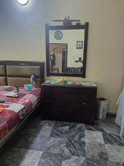 Double bed, Side Tables, Dressing Table