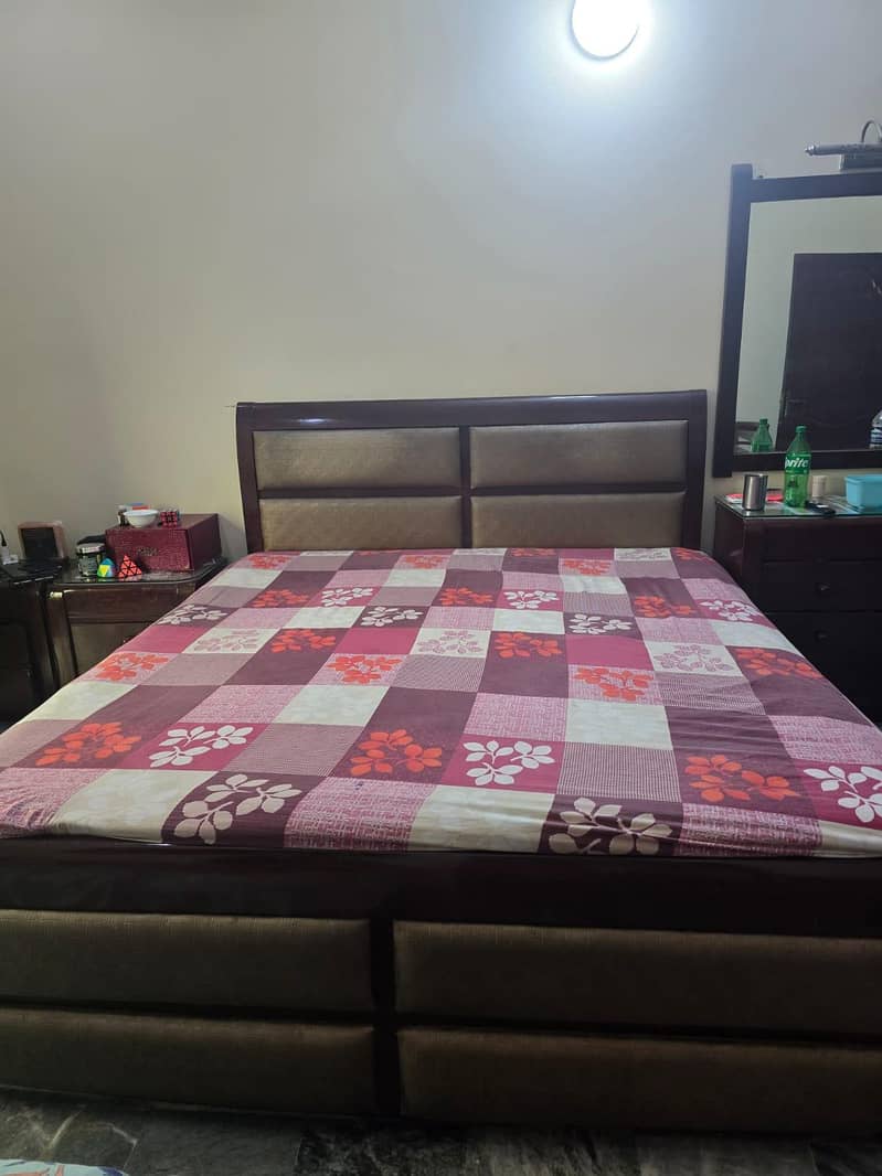 Double bed, Side Tables, Dressing Table 1