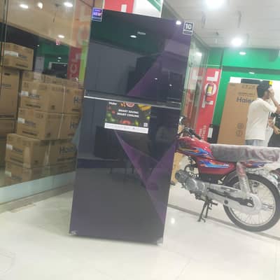 Haier HRF-538IPPA DC 508L Purple Glass