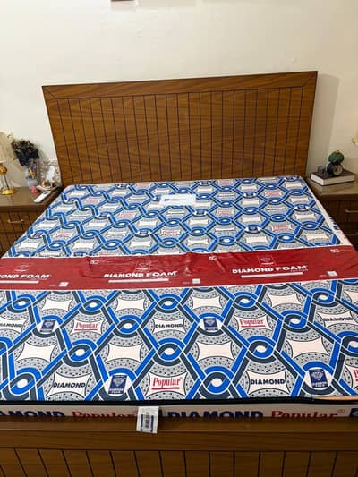 Luxury Bed Set for Sale with mattress | King Size Bed