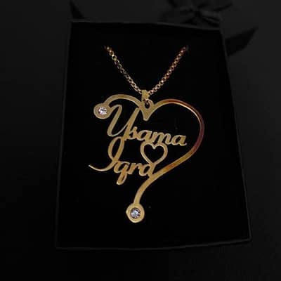 goldplated name lockets