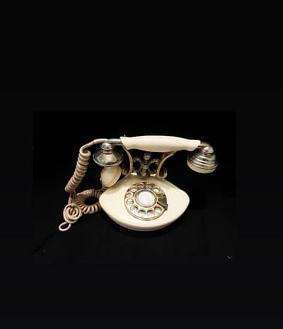Original 1978 Vintage Rotary Dial Telephone | Made in Korea | Working