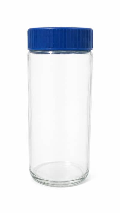 1000ml Glass Storage Jar with Blue Screw Cap – New
