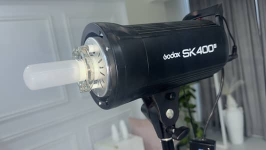 Godox Sk400 Studio Light with Triopo octa
