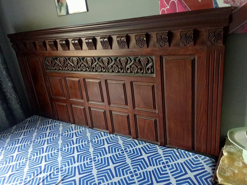 bed and side table and dressing table 1