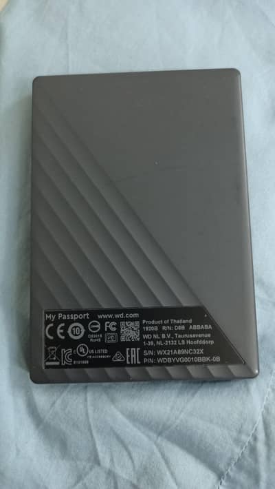 My Passport 1 TB Hard Drive WD - 100% Health