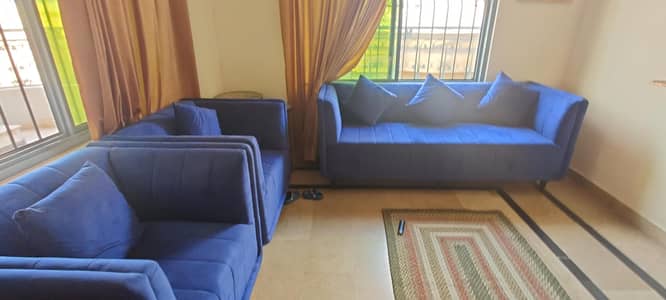 5 seater velvet sofa set 3+1+1