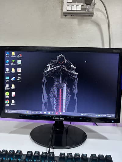 Samsung Led monitor screen.