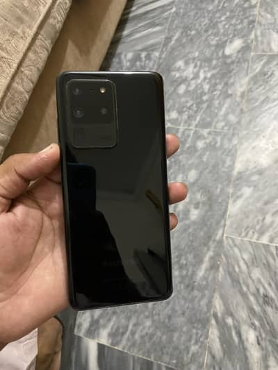 Samsung Mobile S20 Ultra 12/256 panel damage panel not working