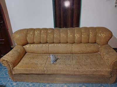 ful sofa set one long sofa