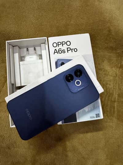 Oppo A6spro brand new condition 8/256