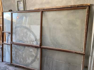 Counter and Glass Door