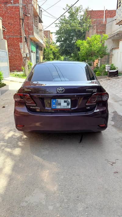 Toyota Corolla GLI 2013 special edition