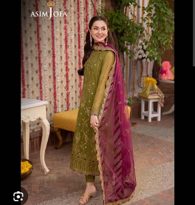 Asim jofa designer dress