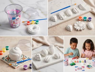 DIY paint kit for kids creative play & party