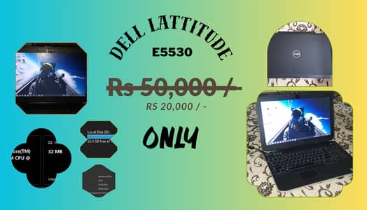 DELL LATITUDE E5530 NON - VPRO ( URGENT SALE )