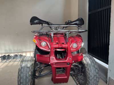 ATV quad bike very nice red colour