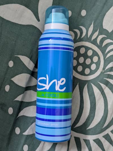 BODY SPRAY FOR SALE  BRAND: SHE  NOTES: LIGHT FLORAL PRICE: 500