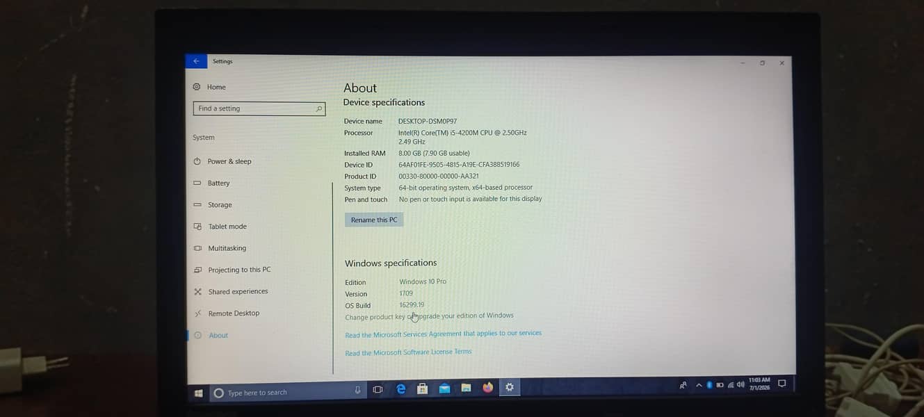 Lenevo Thinkpad 4