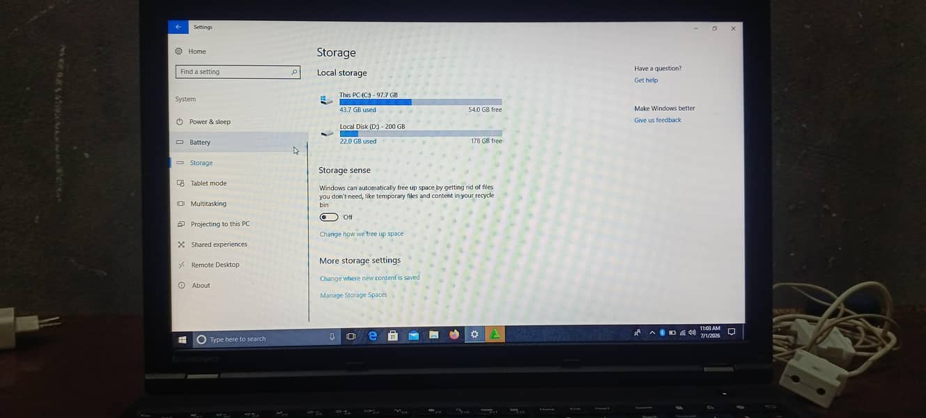 Lenevo Thinkpad 5