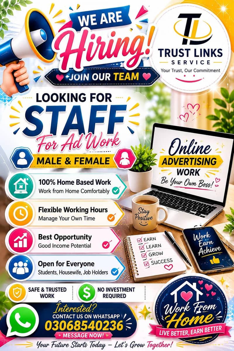Full time,part time,home based work 0