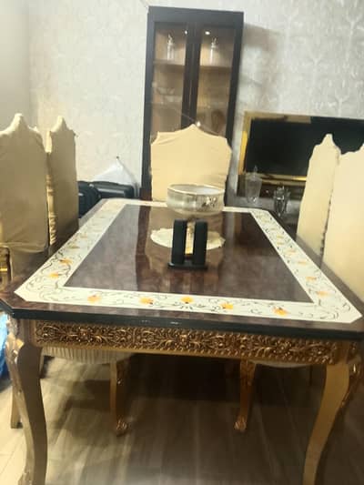 6 chair dining table