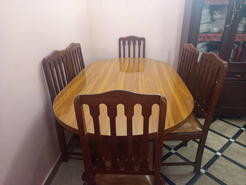solid wooden dining table 3