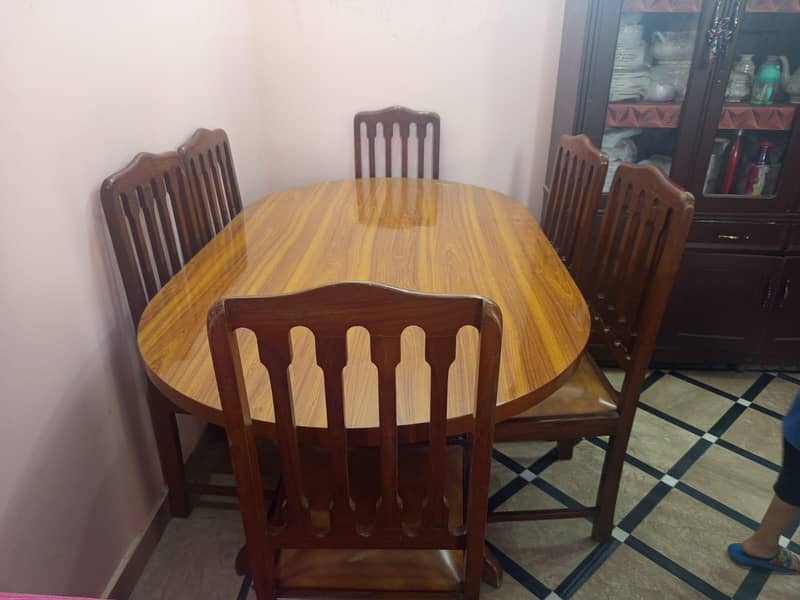 solid wooden dining table 4