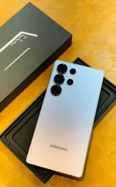 S25 Ultra 12/256 Non PTA Zong Sim Glitch Hai Working Main Hai With Box