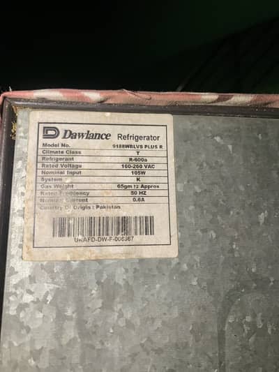 Dawlance fridge