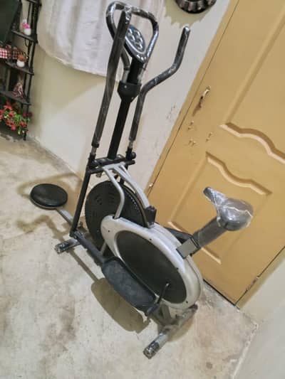 Elliptical Exercise cycle in multifunctional