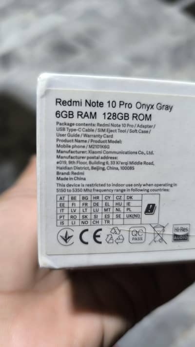 Xiaomi Redmi Note 10 Pro