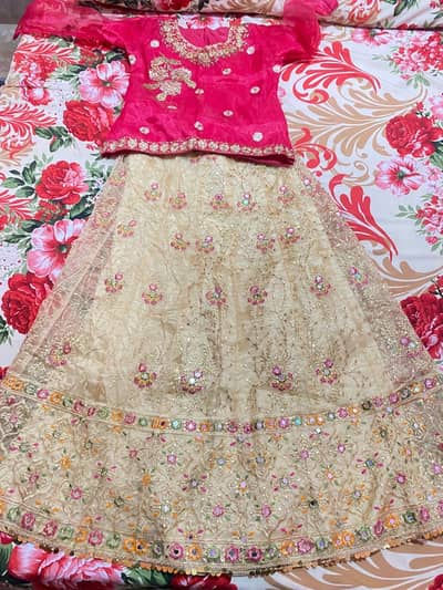 Once used lehnga
