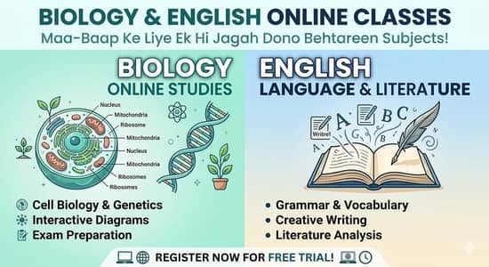 teaching biology and English
