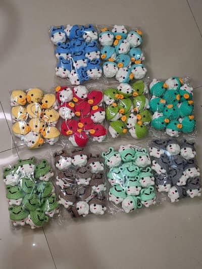 crochet keychains
