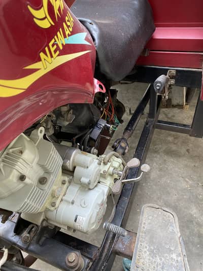 New Asia Loader 150 cc Red color Al ok
