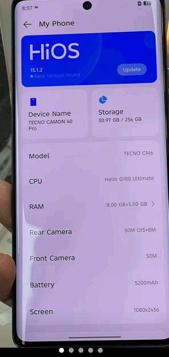 Tecno CAMON 40 Pro 0