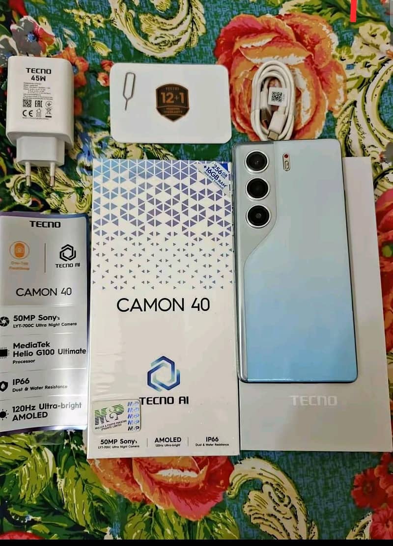 Tecno CAMON 40 Pro 1