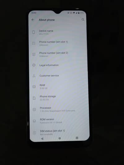 Urgent sale vivo Y12A
