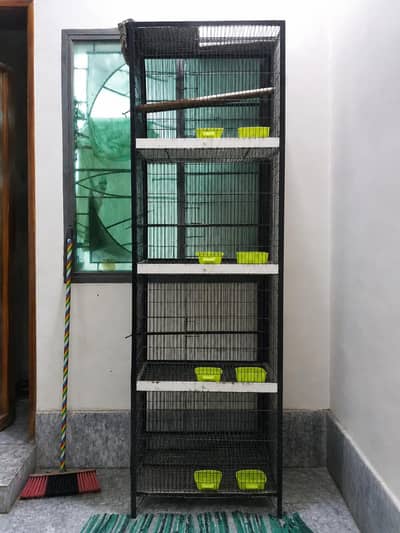 4 Portions Parrot and Other things Cage || Urgent For Sale
