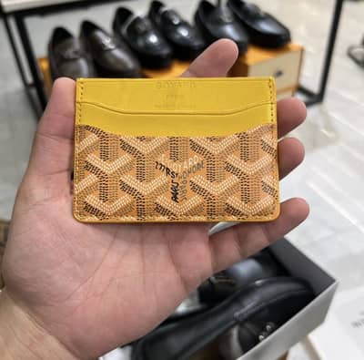 Goyard wallet for sale with box any color
