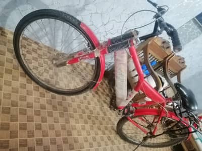 Hubmer Red 26 inches Bicycle Excellent Condition