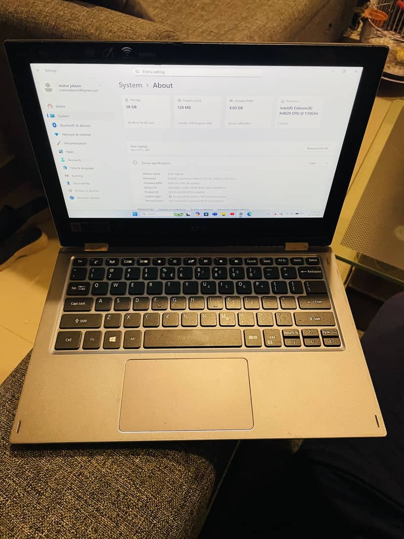 Acer spin touchscreen 3