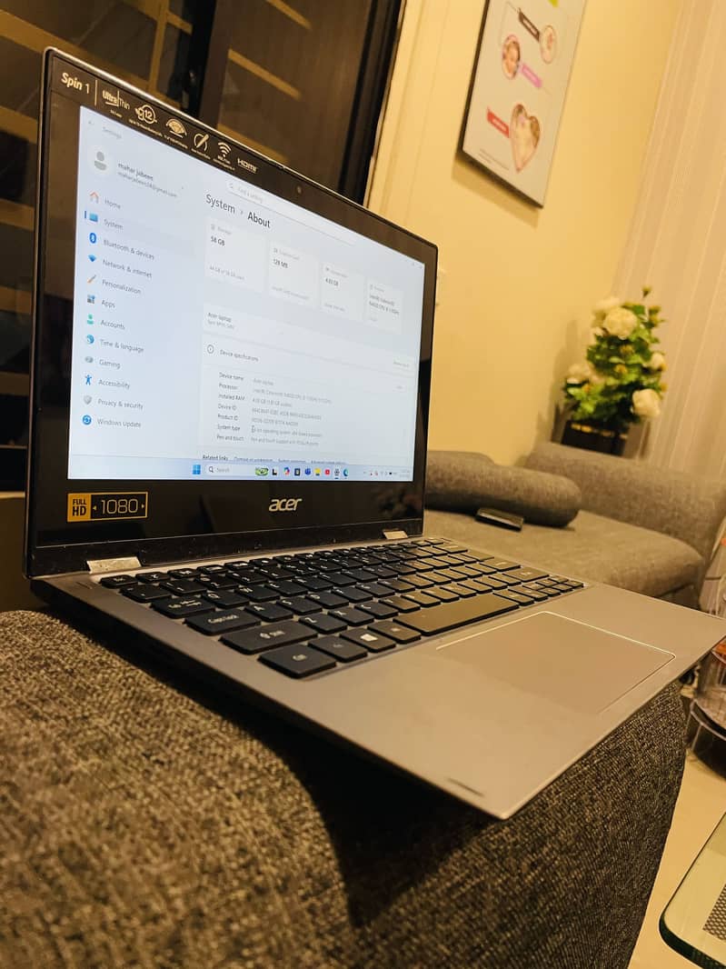 Acer spin touchscreen 4