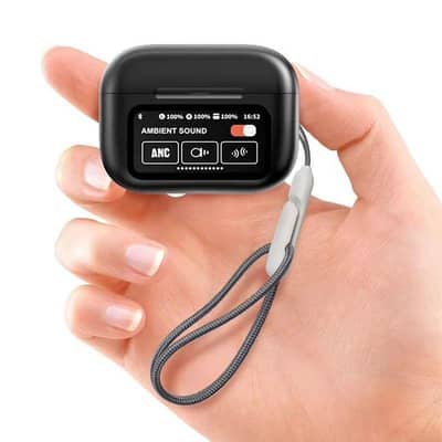 A9 Pro LED Screen AirPods (Black